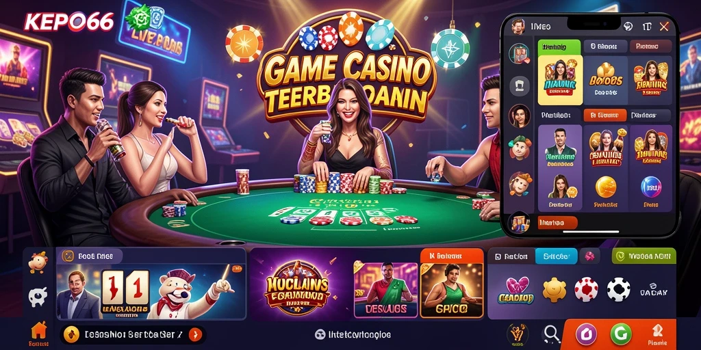 Gameplay mendebarkan di KEPO66 dengan dealer profesional dan variasi permainan.